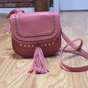 2 for $10 NWOT rose pink saddlebag crossbody